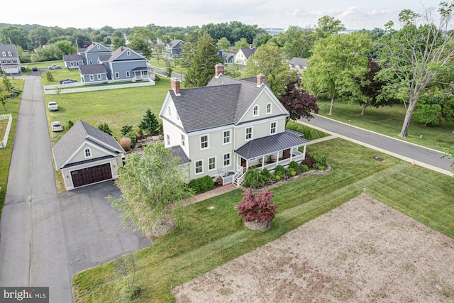 1303 Officers Row, Delaware City, DE 19706 - aerial perspective of suburban area