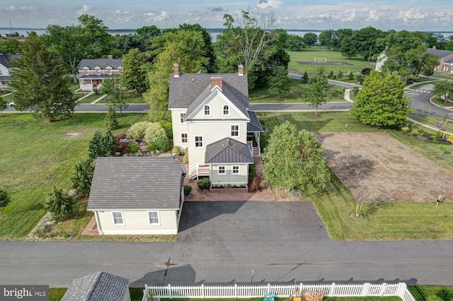 1303 Officers Row, Delaware City, DE 19706 - aerial view of property and surrounding area