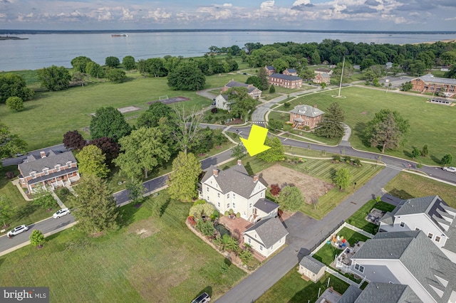 1303 Officers Row, Delaware City, DE 19706 - view of property location featuring a nearby body of water and nearby suburban area