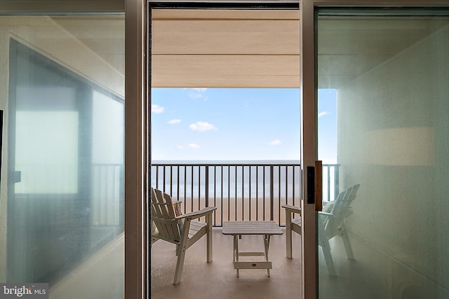 10002 Coastal Hwy Unit 611, Ocean City, MD 21842 - balcony with a water view