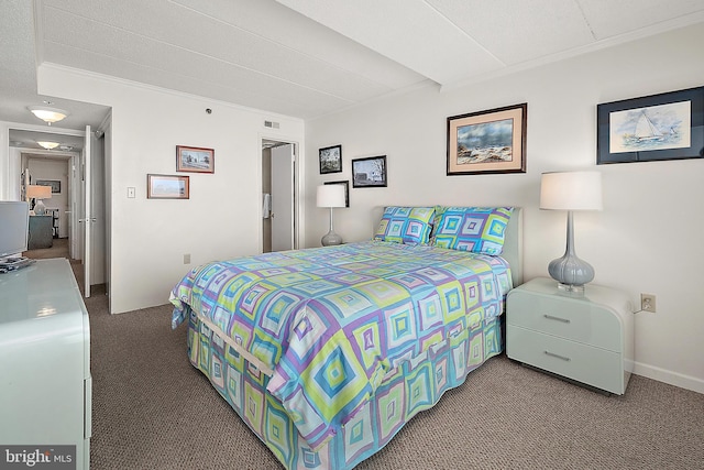 10002 Coastal Hwy Unit 611, Ocean City, MD 21842 - bedroom featuring carpet floors and crown molding