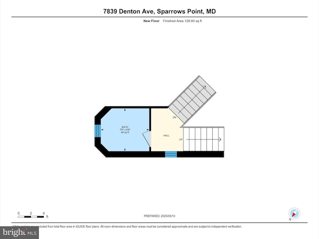 7839 Denton Ave, Baltimore, MD 21219 - home floor plan