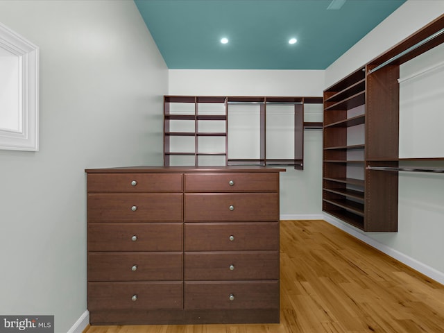7839 Denton Ave, Baltimore, MD 21219 - spacious closet featuring light wood-style flooring