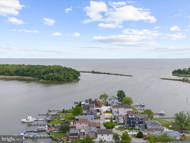 7839 Denton Ave, Baltimore, MD 21219 - drone / aerial view of a nearby body of water
