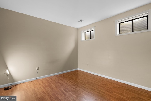 4849 Carriagepark Rd, Fairfax, VA 22032 - spare room with baseboards and wood finished floors