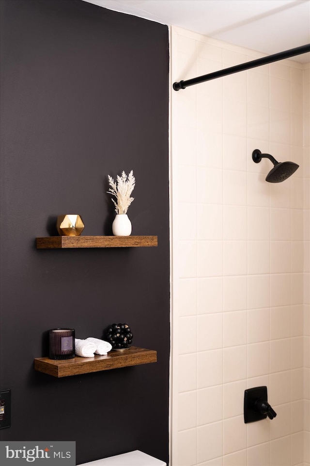203 Coville Dr, Browns Mills, NJ 08015 - full bath featuring tiled shower