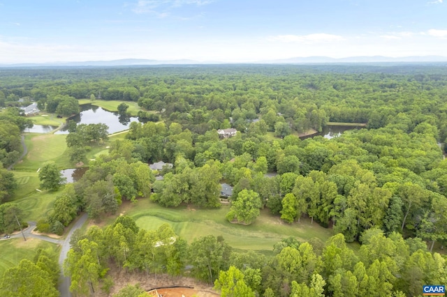 7 Spoon Ter, Palmyra, VA 22963 - bird's eye view of a large body of water, a heavily wooded area, and a local golf course