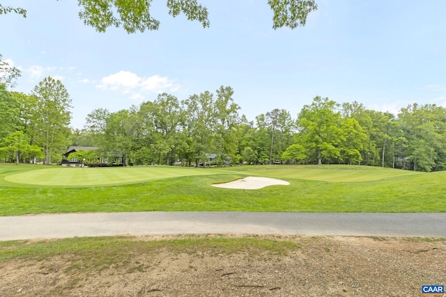 7 Spoon Ter, Palmyra, VA 22963 - view of community with golf course view, view of scattered trees, and a lawn