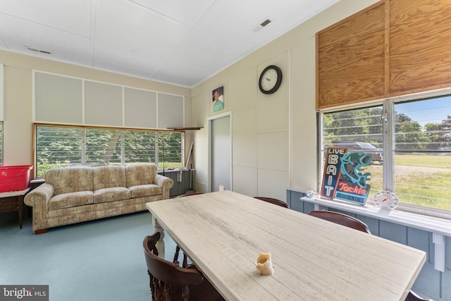 145 Harding Ln, Lottsburg, VA 22511 - dining room with crown molding and carpet flooring
