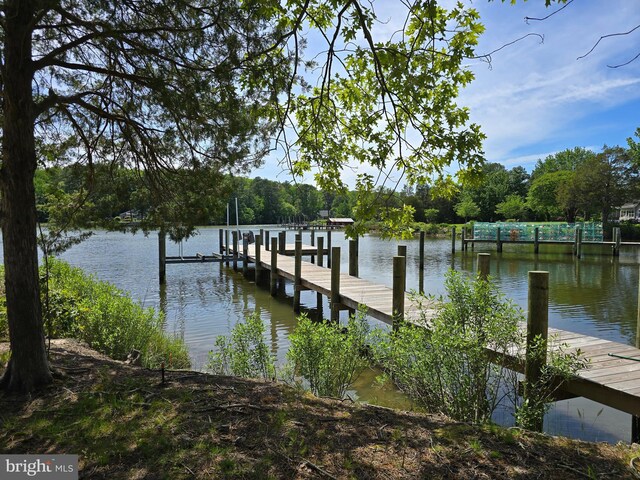 145 Harding Ln, Lottsburg, VA 22511 - dock with a water view