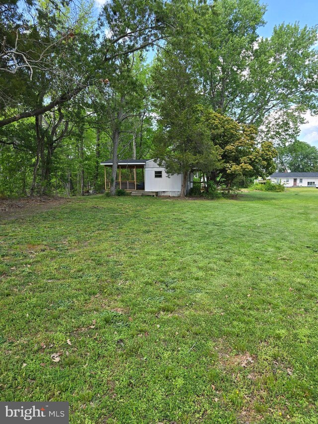 145 Harding Ln, Lottsburg, VA 22511 - view of grassy yard featuring a carport