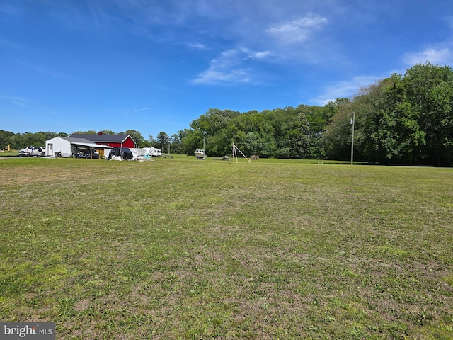 145 Harding Ln, Lottsburg, VA 22511 - view of yard