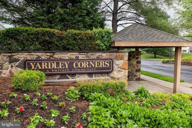 1644 Spring Mill Ct, Yardley, PA 19067 - view of community sign