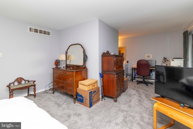 1644 Spring Mill Ct, Yardley, PA 19067 - bedroom featuring carpet floors, an office area, and baseboards