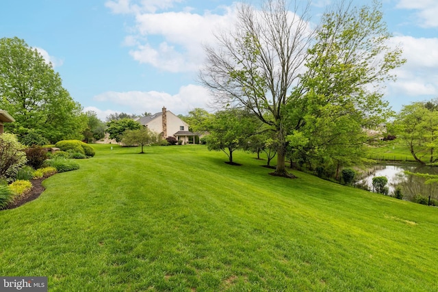 1644 Spring Mill Ct, Yardley, PA 19067 - view of green lawn with a water view