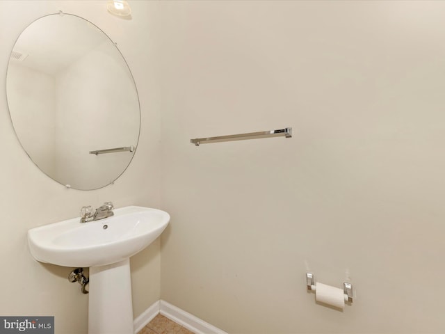 6207 Margarita Way, Frederick, MD 21703 - bathroom with baseboards and tile patterned floors