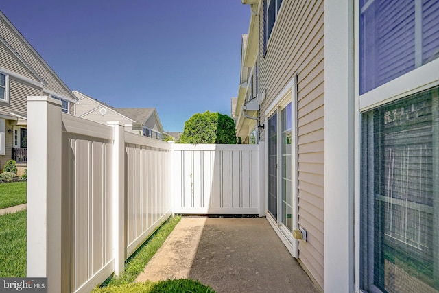 2501 Lexington Mews, Woolwich Twp, NJ 08085 - view of patio / terrace featuring fence