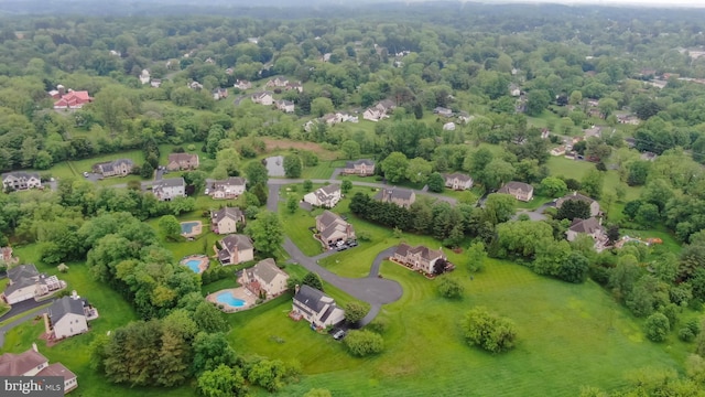 306 Springbrook Ct, Hockessin, DE 19707 - aerial view of residential area