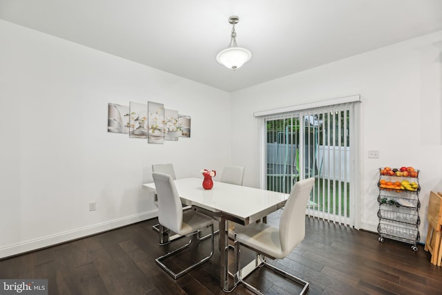 4202 Louisa Ave, Nottingham, MD 21236 - dining room featuring wood finished floors and baseboards