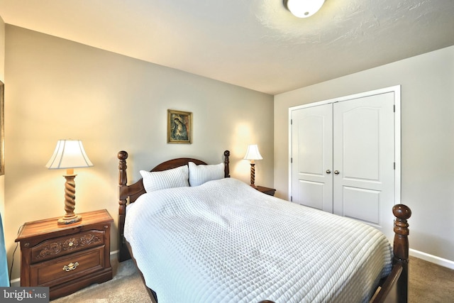 200 Sonny St, Hanover, PA 17331 - bedroom with carpet flooring, a closet, and baseboards
