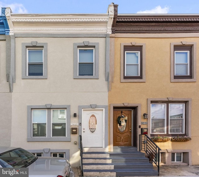 2460 N Natrona St, Philadelphia, PA 19132 - townhome / multi-family property with stucco siding
