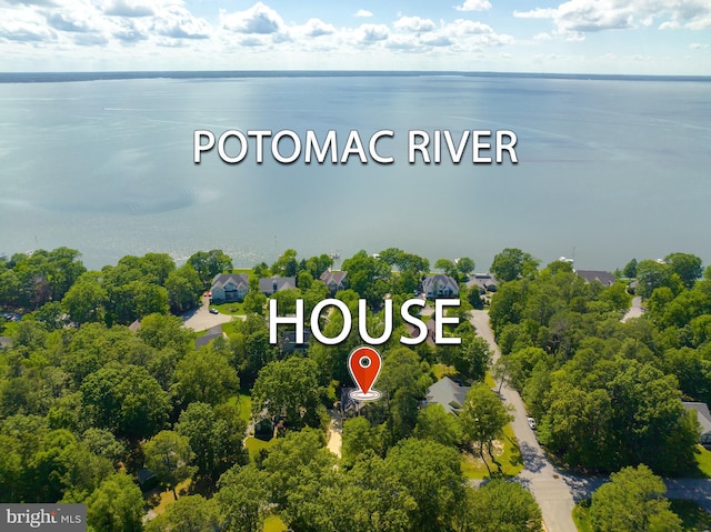 11372 Wollaston, Swan Point, MD 20645 - aerial view of a large body of water