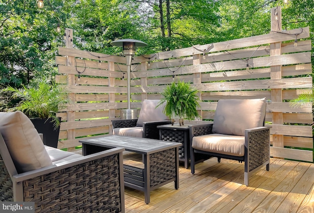 11372 Wollaston, Swan Point, MD 20645 - view of wooden deck