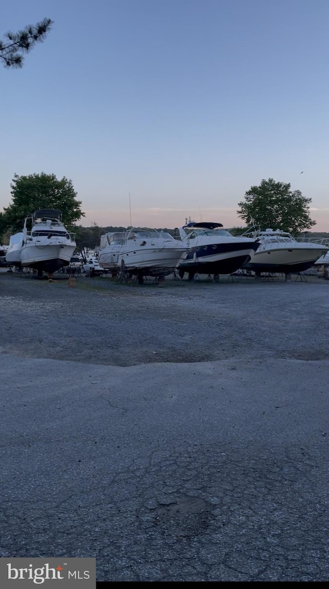 view of uncovered parking lot