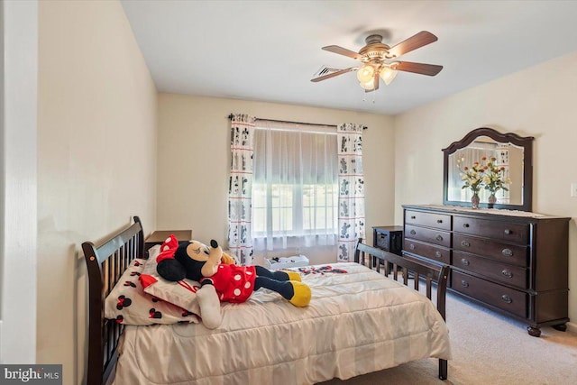 304 Iron Valley Dr, Lebanon, PA 17042 - carpeted bedroom featuring a ceiling fan