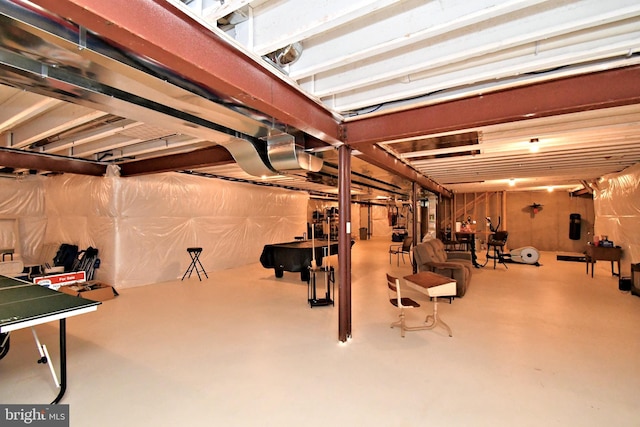 130 Schultz Rd, Sellersville, PA 18960 - view of unfinished below grade area