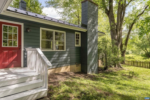 5629 Fitzgerald Rd, Charlottesville, VA 22903 - view of wooden terrace