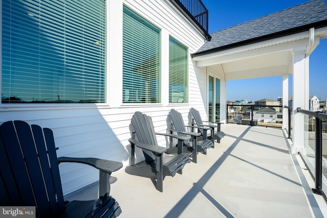 1308 E Bay Ave, Manahawkin, NJ 08050 - view of patio with a balcony