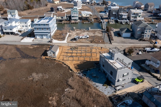 1308 E Bay Ave, Manahawkin, NJ 08050 - aerial view of residential area with a large body of water