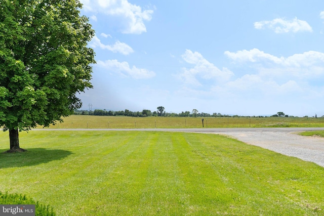 190 Chrismore Rd, White Post, VA 22663 - view of grassy yard featuring a view of countryside