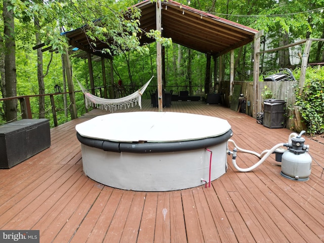 8609 N Dr, Clinton, MD 20735 - view of deck