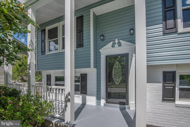 2218 Dairy Farm Rd, Gambrills, MD 21054 - view of exterior entry with covered porch
