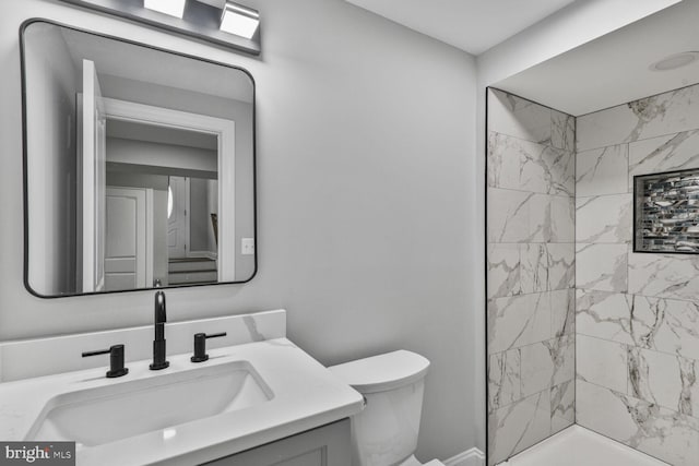 2218 Dairy Farm Rd, Gambrills, MD 21054 - full bath with toilet, vanity, and a shower