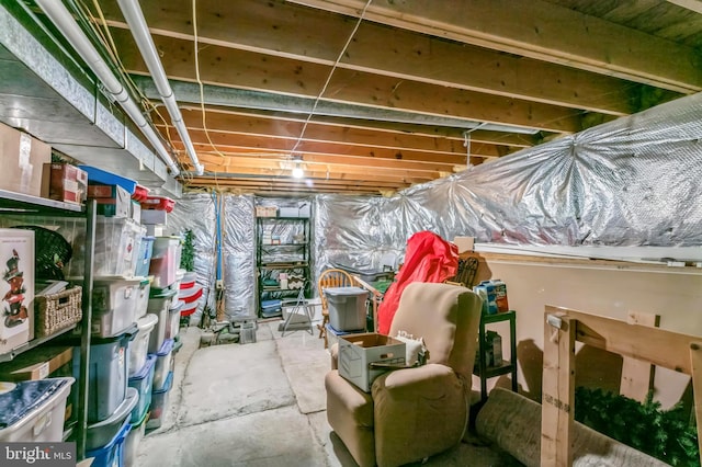 16068 Hayes Ln, Woodbridge, VA 22191 - view of unfinished basement