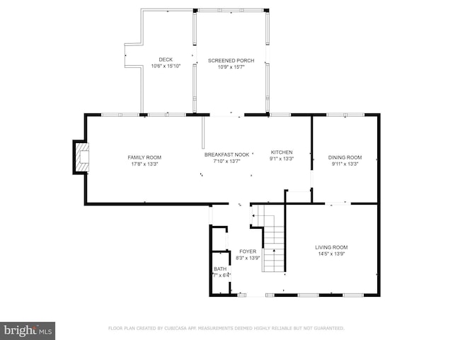 16068 Hayes Ln, Woodbridge, VA 22191 - home floor plan