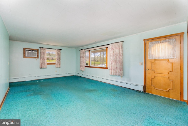 148 N Good Spring Rd, Hegins, PA 17938 - unfurnished room featuring carpet flooring and a wall unit AC