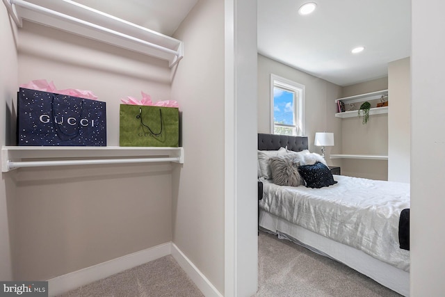 4914 22nd St N, Arlington, VA 22207 - bedroom featuring carpet, baseboards, and recessed lighting