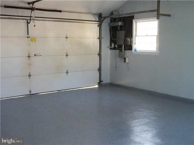 810 Hughes Dr, Hamilton, NJ 08690 - garage with baseboards