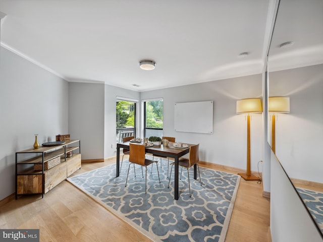 11041 Solaridge Dr, Reston, VA 20191 - home office featuring light wood-type flooring, crown molding, and baseboards