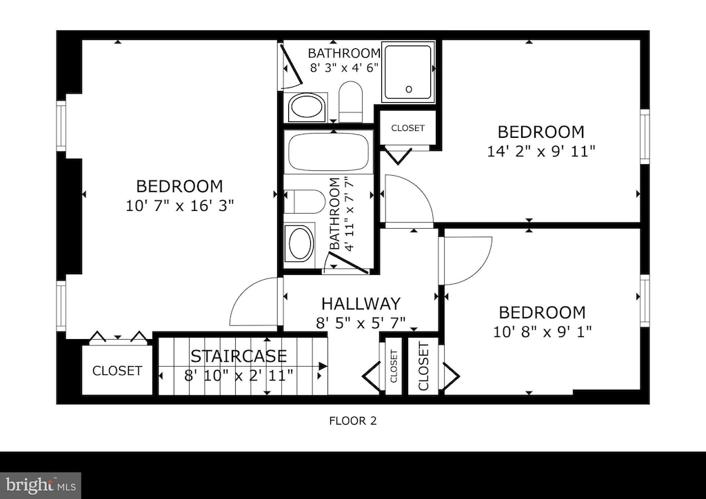 6601 Forbush Ct, Alexandria, VA 22310 - room layout
