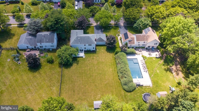 55 Cambridge Way, Princeton Junction, NJ 08550 - aerial view of a pool
