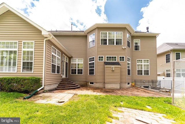 15602 Sir Edwards Dr, Upper Marlboro, MD 20772 - rear view of house with a patio