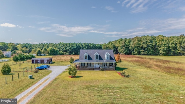 20852 Country Rd, Georgetown, DE 19947 - view of subject property featuring a heavily wooded area
