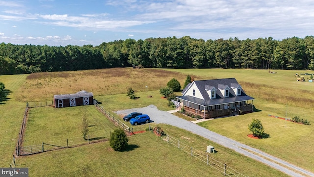 20852 Country Rd, Georgetown, DE 19947 - aerial view of sparsely populated area featuring a pastoral area
