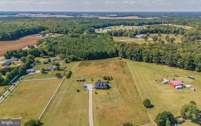 20852 Country Rd, Georgetown, DE 19947 - aerial view of property's location featuring rural landscape