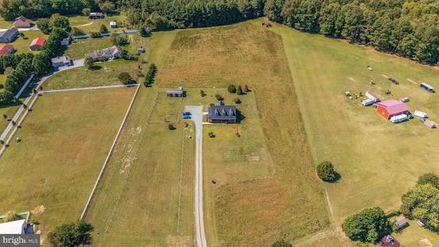 20852 Country Rd, Georgetown, DE 19947 - aerial view of property and surrounding area with rural landscape